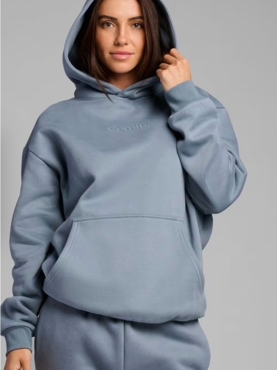 Comfrt Tops - Comfort Signature Hoodie - sky